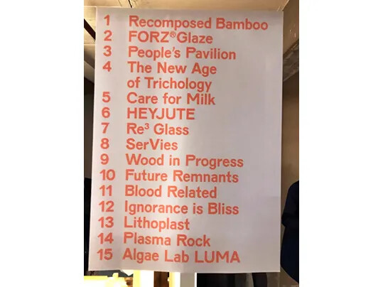 TRNDS New Material Award